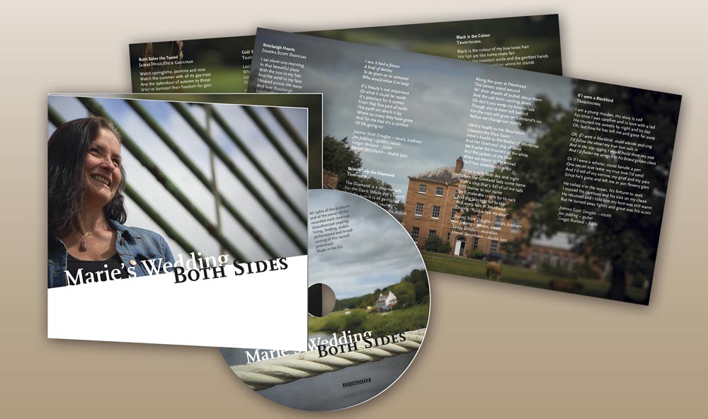 Abbildung des CD-Covers und Booklets